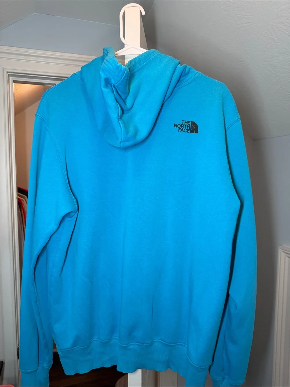 The North Face Men’s Teal Blue Pullover Hoodie